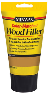Minwax 448500000 Wood Filler, Solid, Cherry, 6 oz